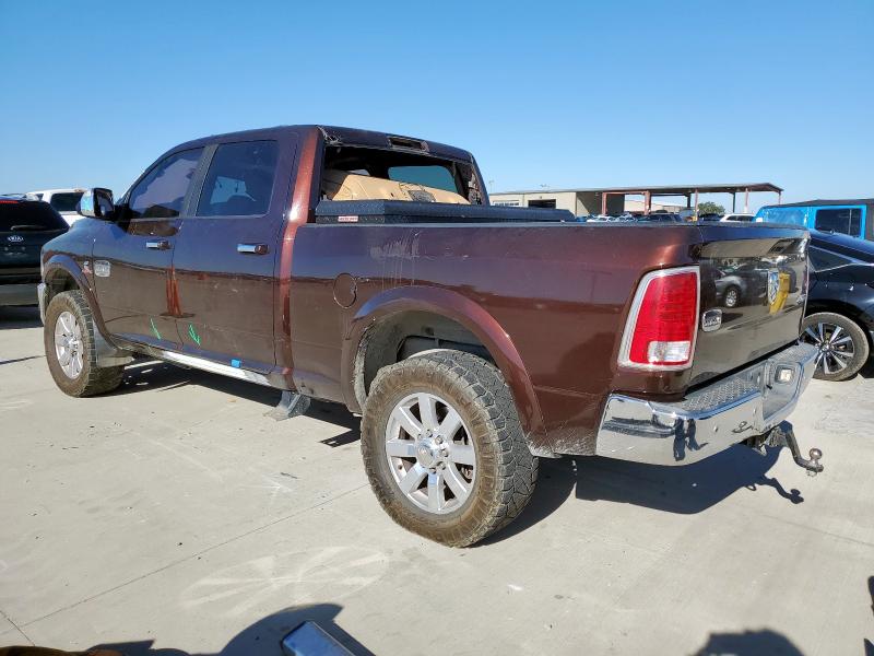 3C6UR5GL9FG624654 - 2015 RAM 2500 LONGHORN BROWN photo 2