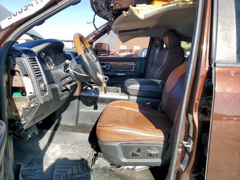 3C6UR5GL9FG624654 - 2015 RAM 2500 LONGHORN BROWN photo 7