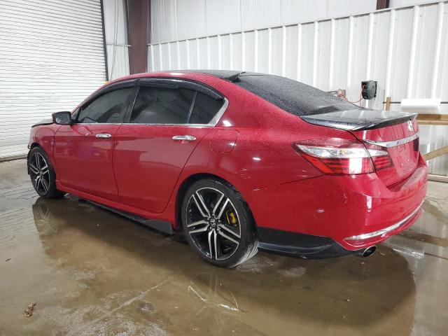 1HGCR2F50HA299305 - 2017 HONDA ACCORD SPORT RED photo 2