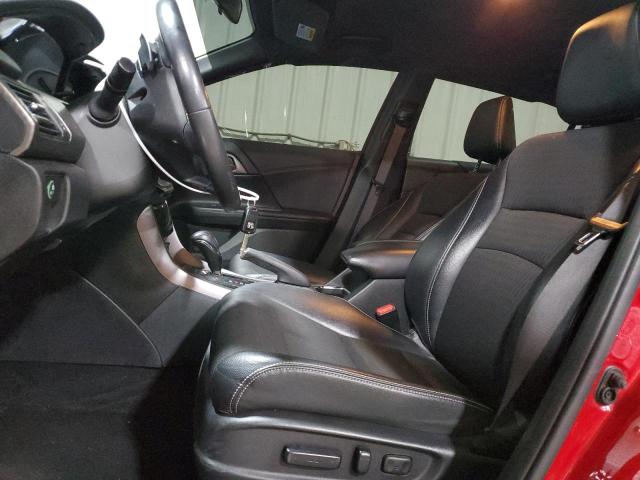 1HGCR2F50HA299305 - 2017 HONDA ACCORD SPORT RED photo 7