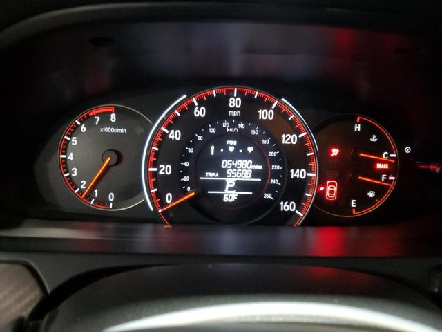 1HGCR2F50HA299305 - 2017 HONDA ACCORD SPORT RED photo 9