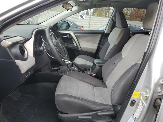 2T3RFREV0FW366544 - 2015 TOYOTA RAV4 XLE SILVER photo 7