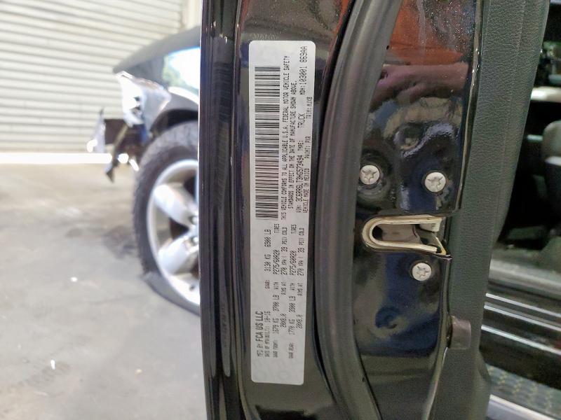 3C6RR6LT3HG573494 - 2017 RAM 1500 SLT BLACK photo 12