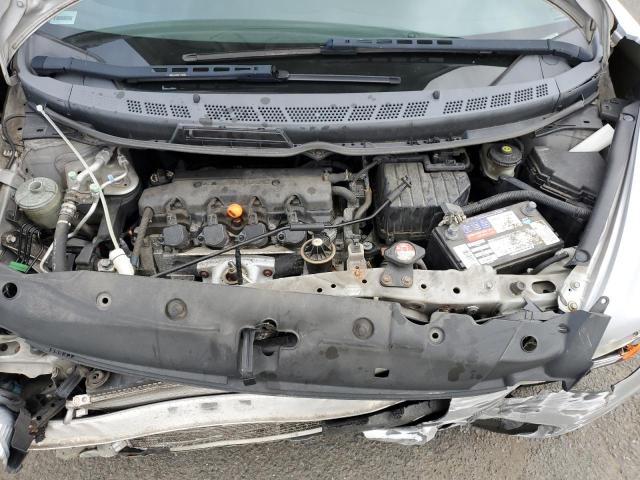 2HGFG126X8H534046 - 2008 HONDA CIVIC LX SILVER photo 11