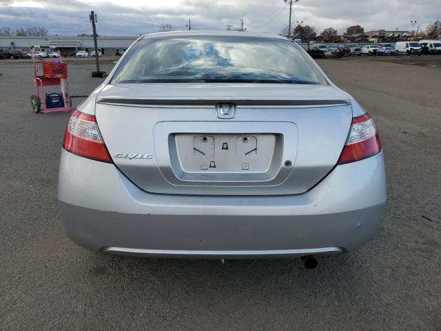 2HGFG126X8H534046 - 2008 HONDA CIVIC LX SILVER photo 6