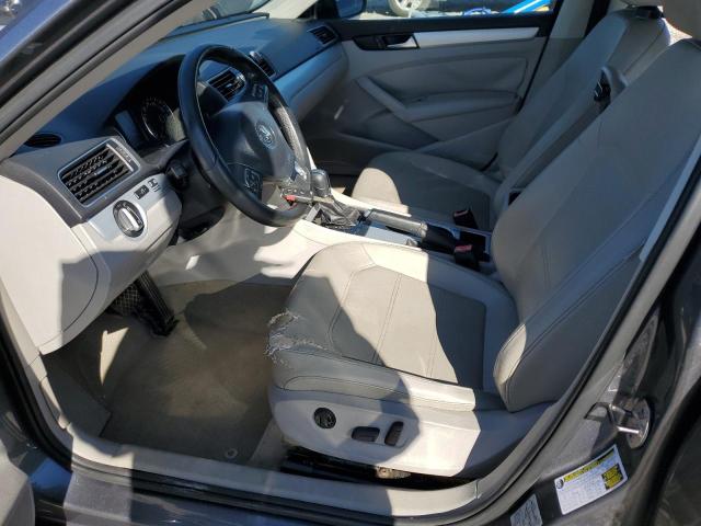 1VWBN7A35DC029166 - 2013 VOLKSWAGEN PASSAT SE 灰色 照片 7