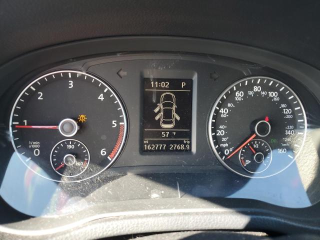 1VWBN7A35DC029166 - 2013 VOLKSWAGEN PASSAT SE 灰色 照片 9