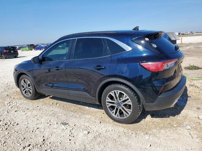 1FMCU0H65MUB08666 - 2021 FORD ESCAPE SEL BLUE photo 2