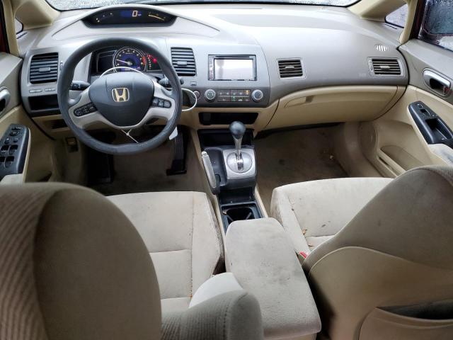 1HGFA16867L076536 - 2007 HONDA CIVIC EX RED photo 8