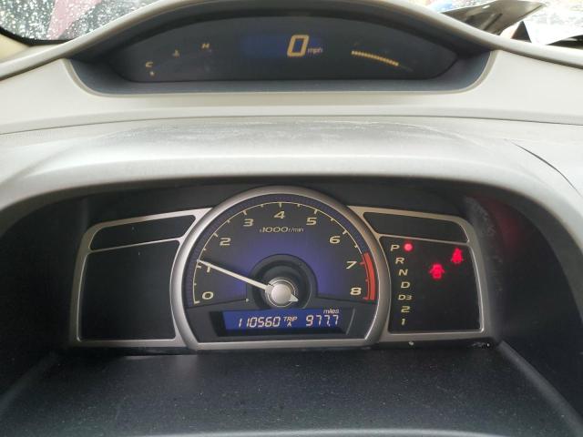 1HGFA16867L076536 - 2007 HONDA CIVIC EX RED photo 9