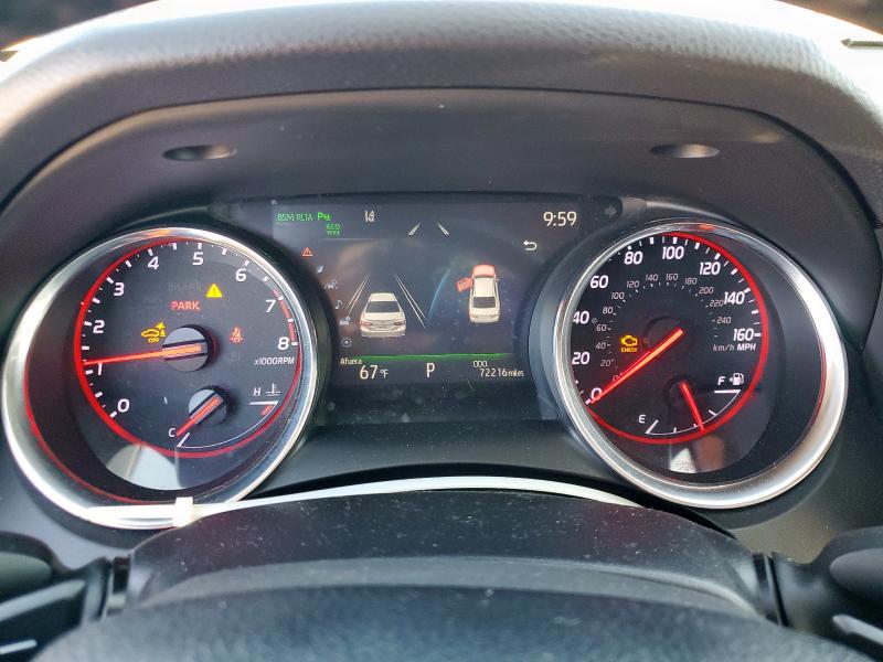 4T1BZ1HK4KU024139 - 2019 TOYOTA CAMRY XSE 白色 照片 9