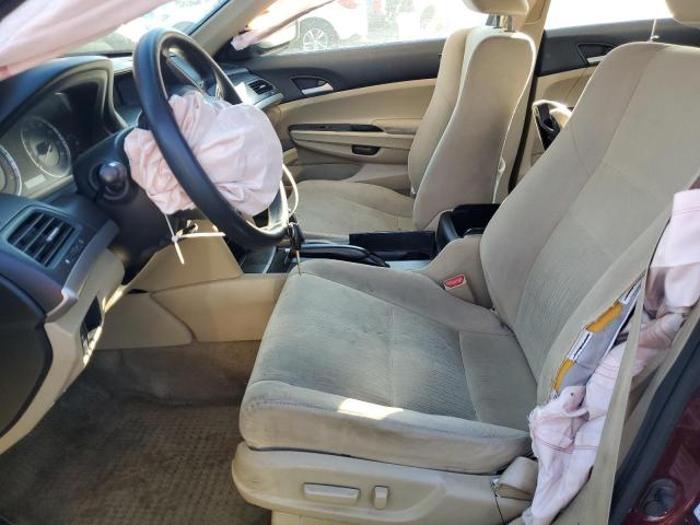 1HGCP2F43BA122171 - 2011 HONDA ACCORD LXP BURGUNDY photo 7