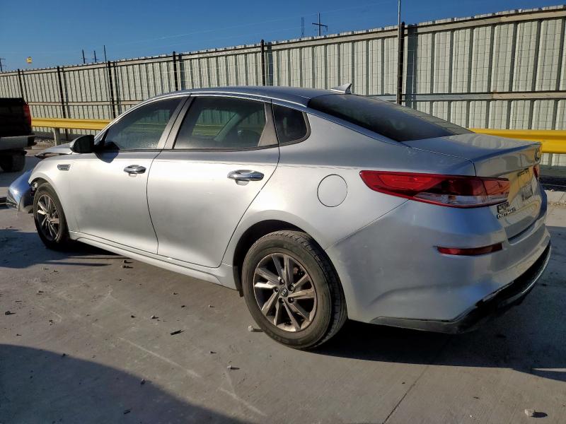 5XXGT4L39KG324021 - 2019 KIA OPTIMA LX SILVER photo 2