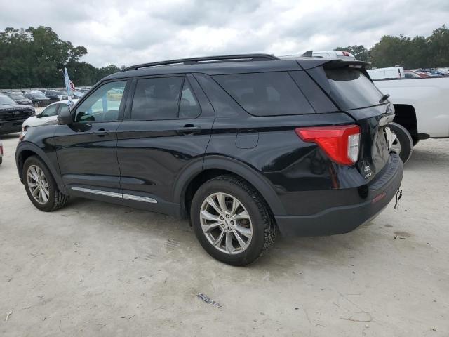 1FMSK8DH5MGA48524 - 2021 FORD EXPLORER XLT 黑色 照片 2