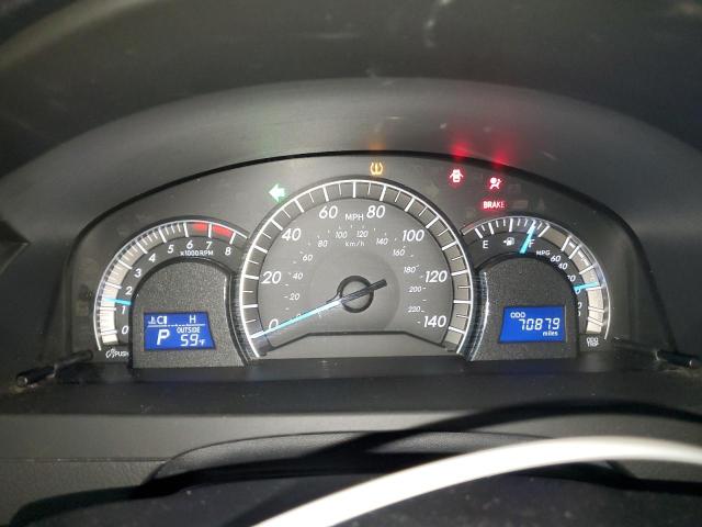 4T1BF1FKXCU135517 - 2012 TOYOTA CAMRY BASE ნაცრისფერი ფოტო 9