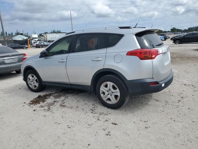 JTMZFREVXDD012895 - 2013 TOYOTA RAV4 LE ვერცხლისფერი ფოტო 2