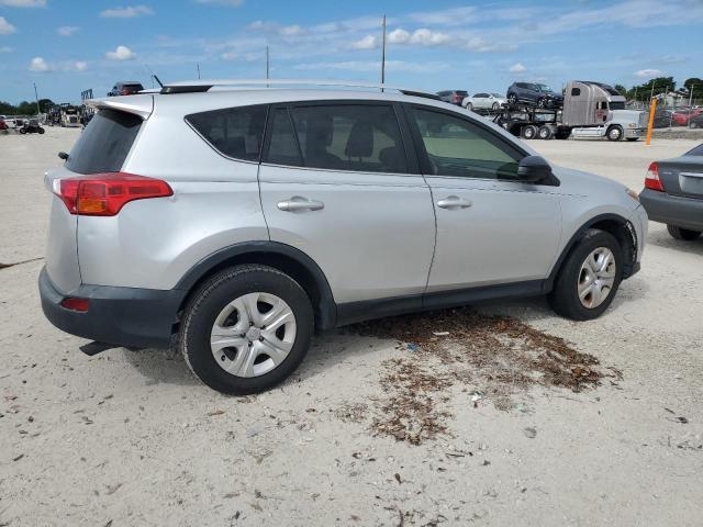 JTMZFREVXDD012895 - 2013 TOYOTA RAV4 LE ვერცხლისფერი ფოტო 3