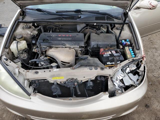 4T1BE32K54U835998 - 2004 TOYOTA CAMRY LE TAN photo 11