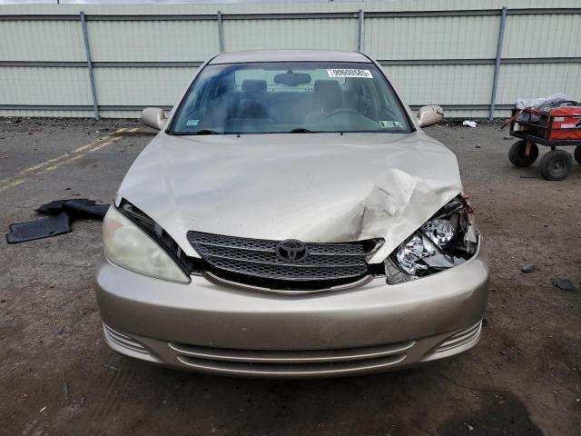 4T1BE32K54U835998 - 2004 TOYOTA CAMRY LE TAN photo 5