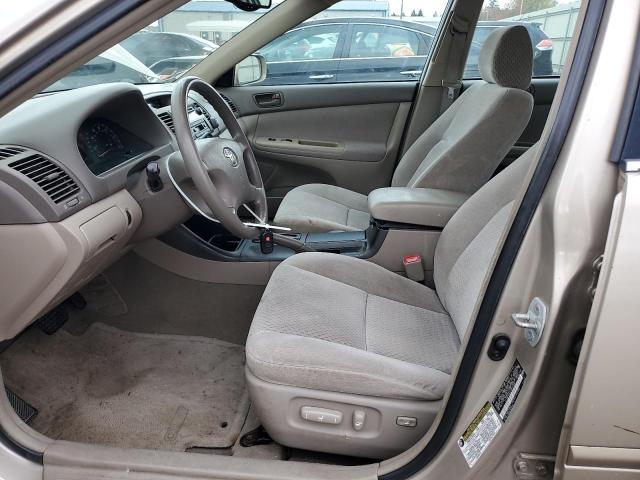 4T1BE32K54U835998 - 2004 TOYOTA CAMRY LE TAN photo 7