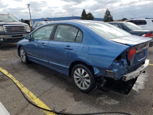 19XFA1F94AE017167 - 2010 HONDA CIVIC EXL Mavi foto 2