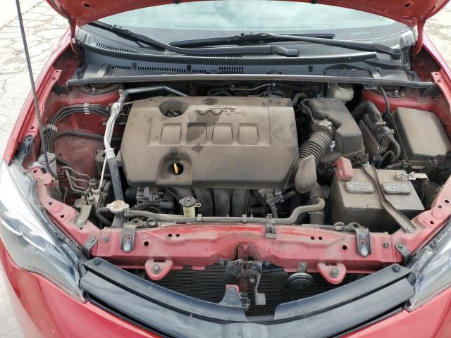 5YFBURHE2JP846462 - 2018 TOYOTA COROLLA L 红色 照片 11