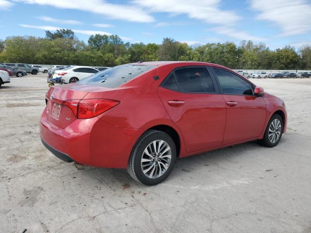 5YFBURHE2JP846462 - 2018 TOYOTA COROLLA L 红色 照片 3