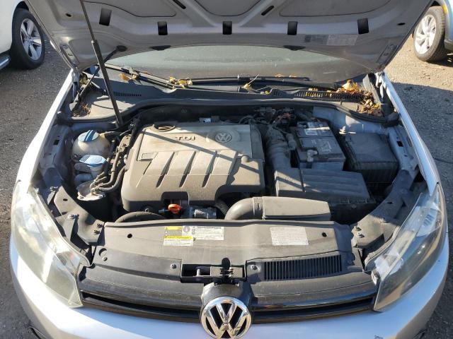 WVWDM7AJ7DW125277 - 2013 VOLKSWAGEN GOLF Արծաթագույն լուսանկար 11
