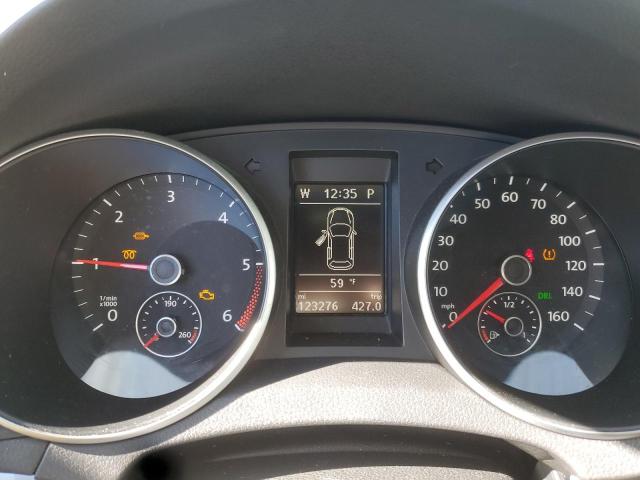 WVWDM7AJ7DW125277 - 2013 VOLKSWAGEN GOLF Արծաթագույն լուսանկար 9