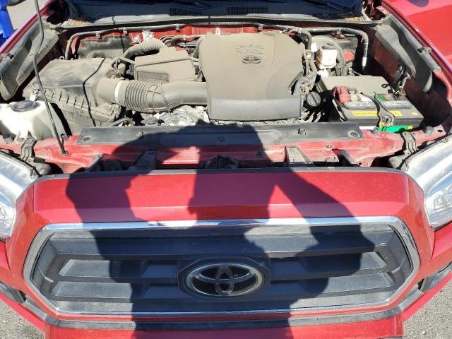 3TMCZ5AN8MM408629 - 2021 TOYOTA TACOMA DOUBLE CAB 红色 照片 11