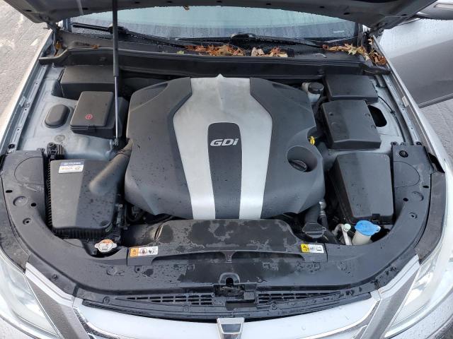 KMHGC4DD4DU243881 - 2013 HYUNDAI GENESIS 3.8L ვერცხლისფერი ფოტო 11