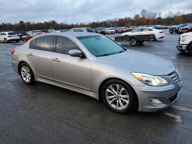 KMHGC4DD4DU243881 - 2013 HYUNDAI GENESIS 3.8L ვერცხლისფერი ფოტო 4