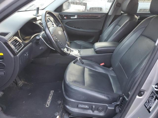 KMHGC4DD4DU243881 - 2013 HYUNDAI GENESIS 3.8L ვერცხლისფერი ფოტო 7