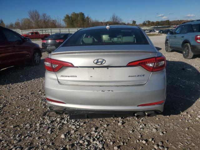 5NPE34AB1FH224023 - 2015 HYUNDAI SONATA SPORT SILVER photo 6