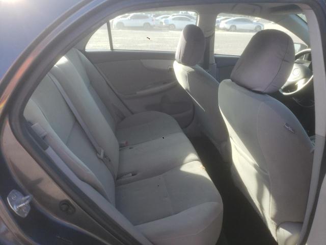 2T1BU4EE5BC563465 - 2011 TOYOTA COROLLA BASE GRAY photo 10