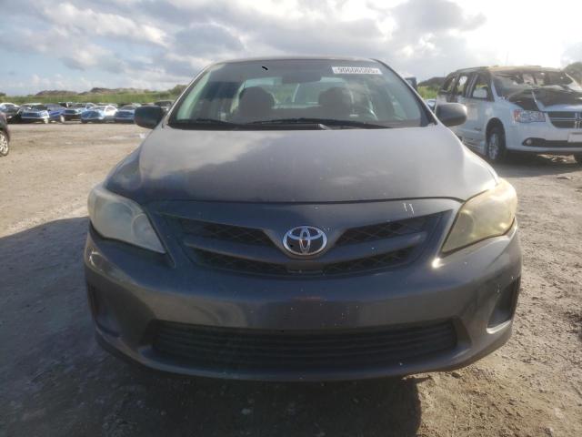 2T1BU4EE5BC563465 - 2011 TOYOTA COROLLA BASE GRAY photo 5