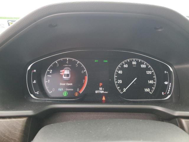 1HGCV1F92JA015493 - 2018 HONDA ACCORD TOURING 蓝色 照片 9