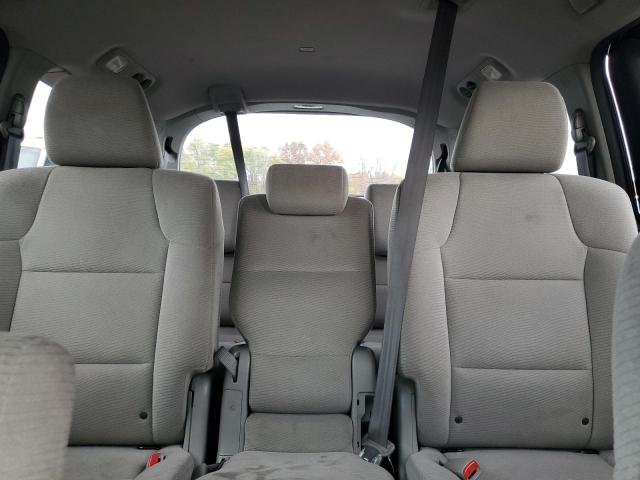5FNRL5H48CB137387 - 2012 HONDA ODYSSEY EX BLACK photo 10