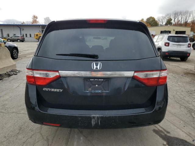 5FNRL5H48CB137387 - 2012 HONDA ODYSSEY EX BLACK photo 6