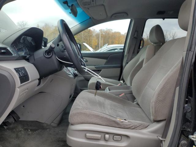 5FNRL5H48CB137387 - 2012 HONDA ODYSSEY EX BLACK photo 7