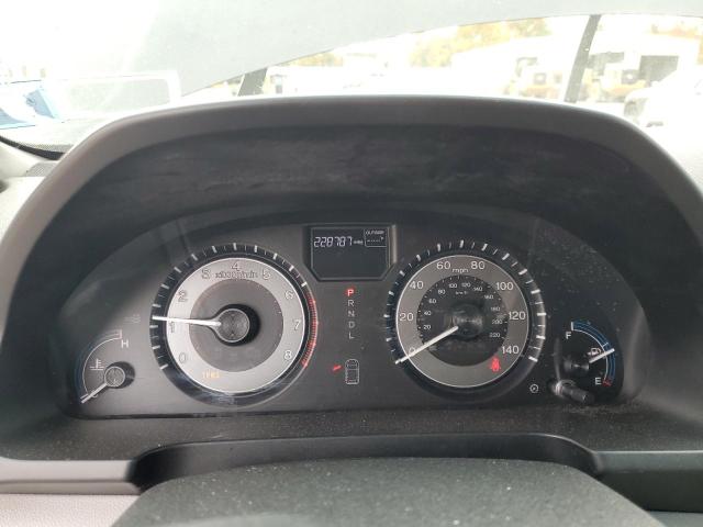 5FNRL5H48CB137387 - 2012 HONDA ODYSSEY EX BLACK photo 9