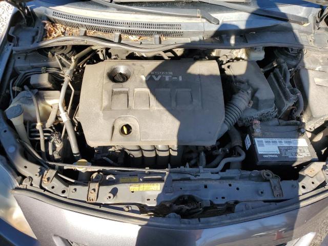 2T1BU4EEXAC289906 - 2010 TOYOTA COROLLA BASE Գրաֆիտ լուսանկար 11