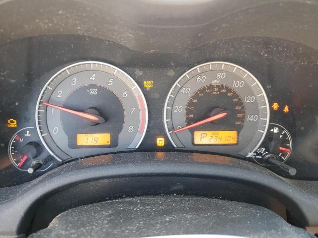 2T1BU4EEXAC289906 - 2010 TOYOTA COROLLA BASE Գրաֆիտ լուսանկար 9