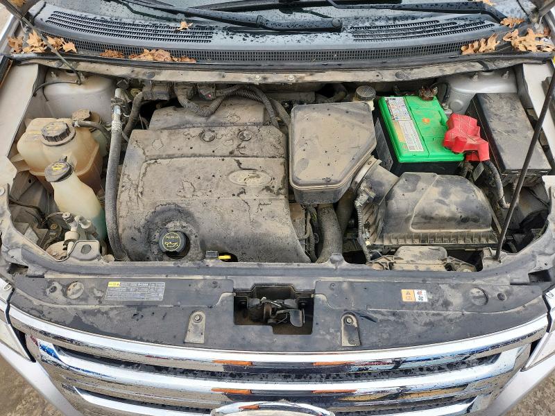 2FMDK3GC3EBA82904 - 2014 FORD EDGE SE SILVER photo 12