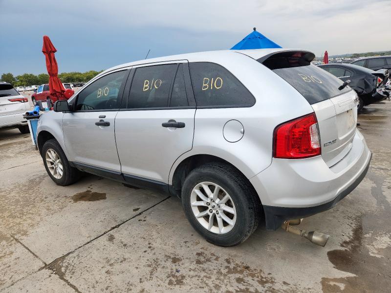 2FMDK3GC3EBA82904 - 2014 FORD EDGE SE SILVER photo 2