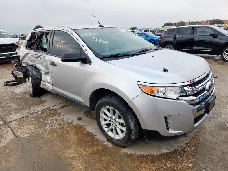 2FMDK3GC3EBA82904 - 2014 FORD EDGE SE SILVER photo 4