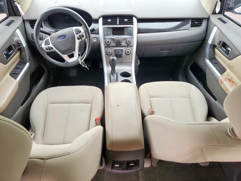 2FMDK3GC3EBA82904 - 2014 FORD EDGE SE SILVER photo 8