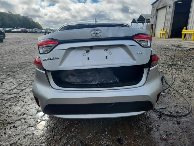 5YFEPRAE2LP134261 - 2020 TOYOTA COROLLA LE SILVER photo 6
