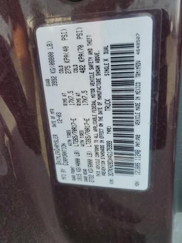3D7KA28DX4G175999 - 2004 DODGE RAM 2500 ST PURPLE photo 12