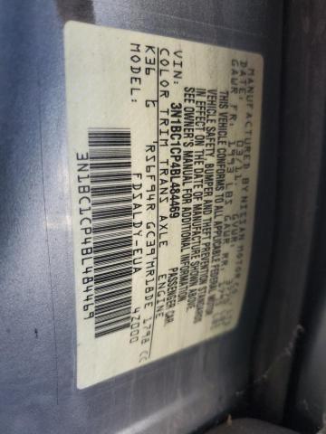 3N1BC1CP4BL484469 - 2011 NISSAN VERSA S 灰色 照片 13